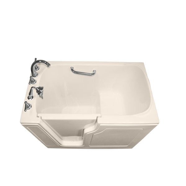 A+ WalkIn Tubs Dignity 48" x 28" Soaking Walkln Bathtub Wayfair